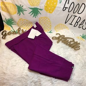 Purple Fabletics Pants-NWT